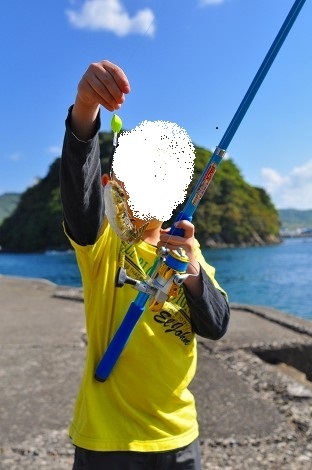休暇村南淡路 オートキャンプ場での海釣り